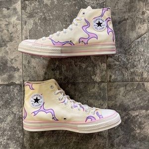 Golf Le Fleur x Chuck 70 High 'Flame - Pastel Yellow